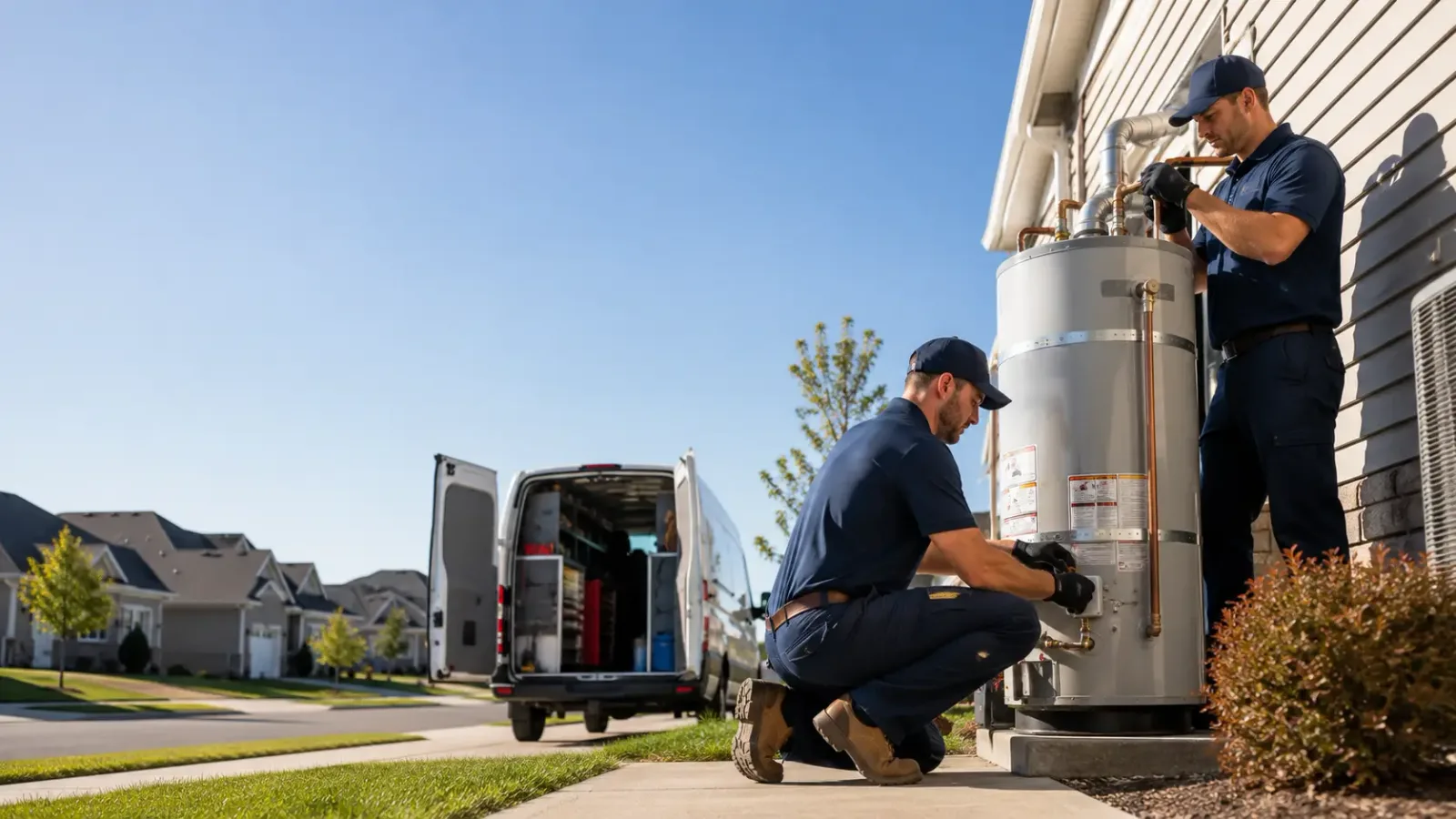 Water Heater Installation in Sheyenne, ND